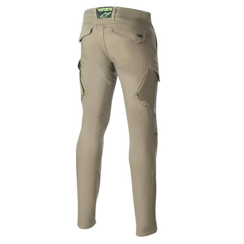 Zelene motoristične hlače Alpinestars Caliber Tech