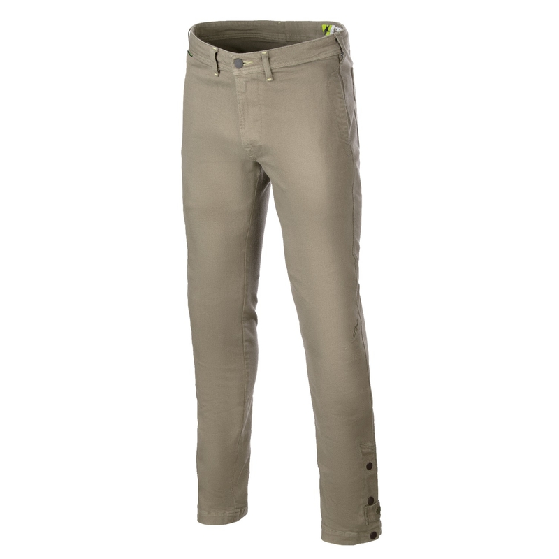 Zelene motoristične hlače Alpinestars Stratos Tech