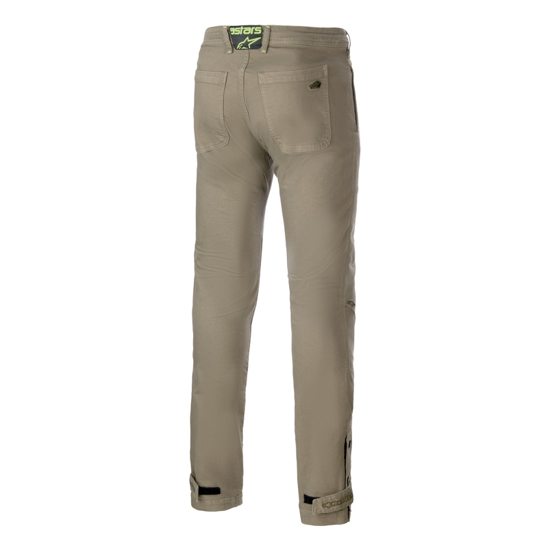 Zelene motoristične hlače Alpinestars Stratos Tech
