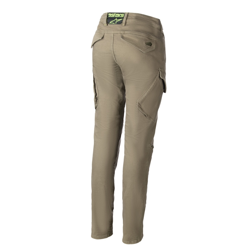 Ženske motoristične hlače Alpinestars Caliber Tech zelene