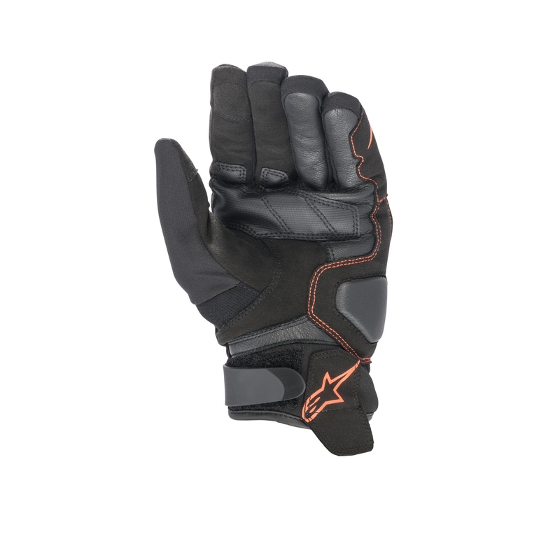 Motoristične rokavice Alpinestars SMX-1 Drystar črno-fluo rdeče