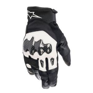 Alpinestars SMX-1 Drystar motoristične rokavice črno-bele