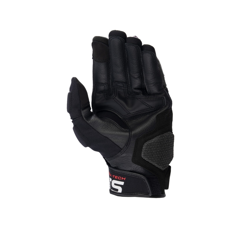 Motoristične rokavice Alpinestars Halo črno-bele
