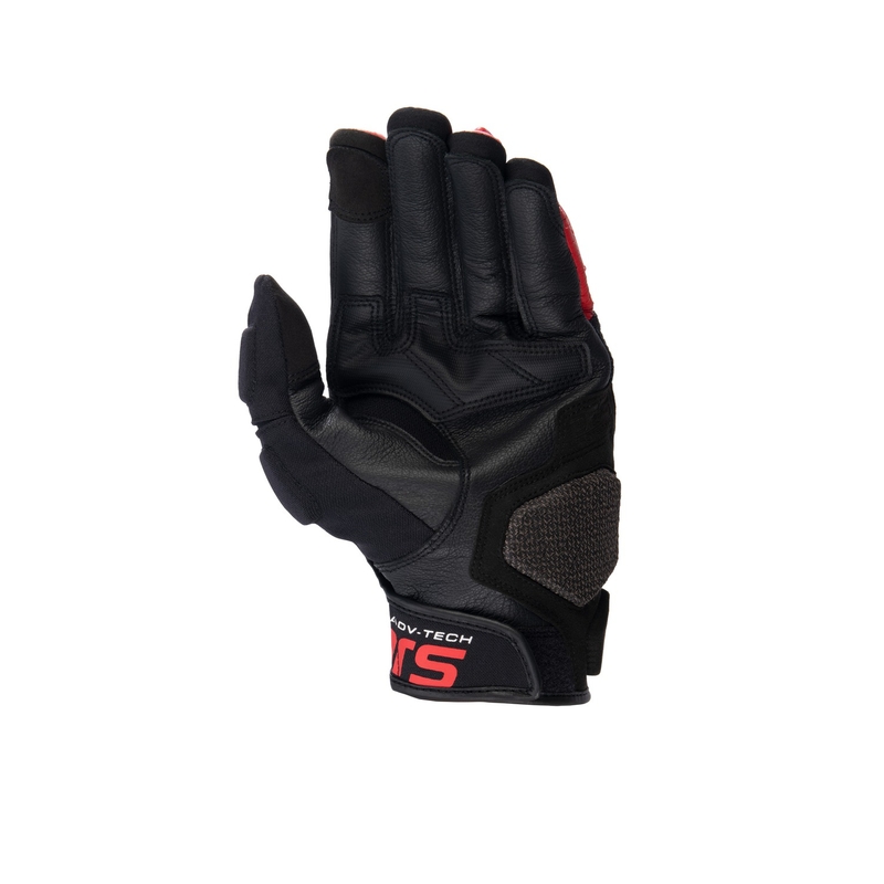Alpinestars Halo motoristične rokavice črno-belo-rdeče