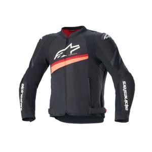 Alpinestars T-GP PLUS R 4 Airflow motoristična jakna črno-fluo rdeča