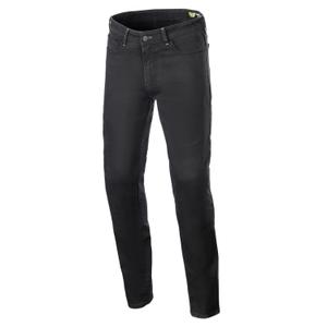 Alpinestars Copper 3 Denim prane črne motoristične kavbojke