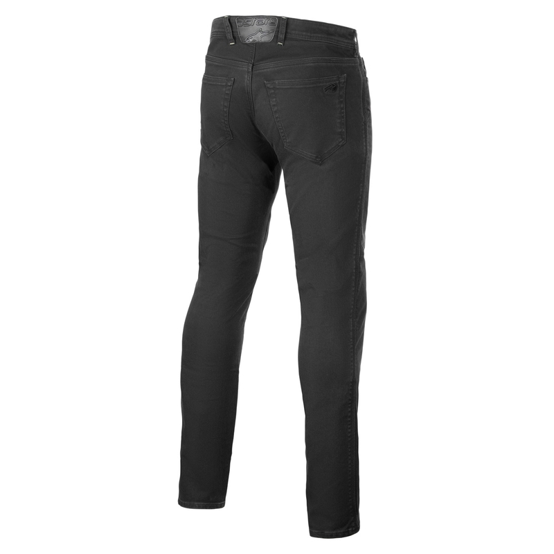 Alpinestars Copper 3 Denim prane črne motoristične kavbojke