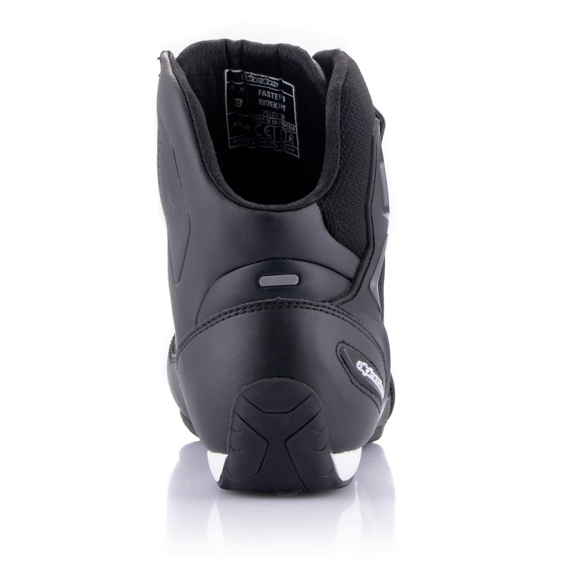 Motoristični škornji Alpinestars Faster-3 Rideknit črno-sivi