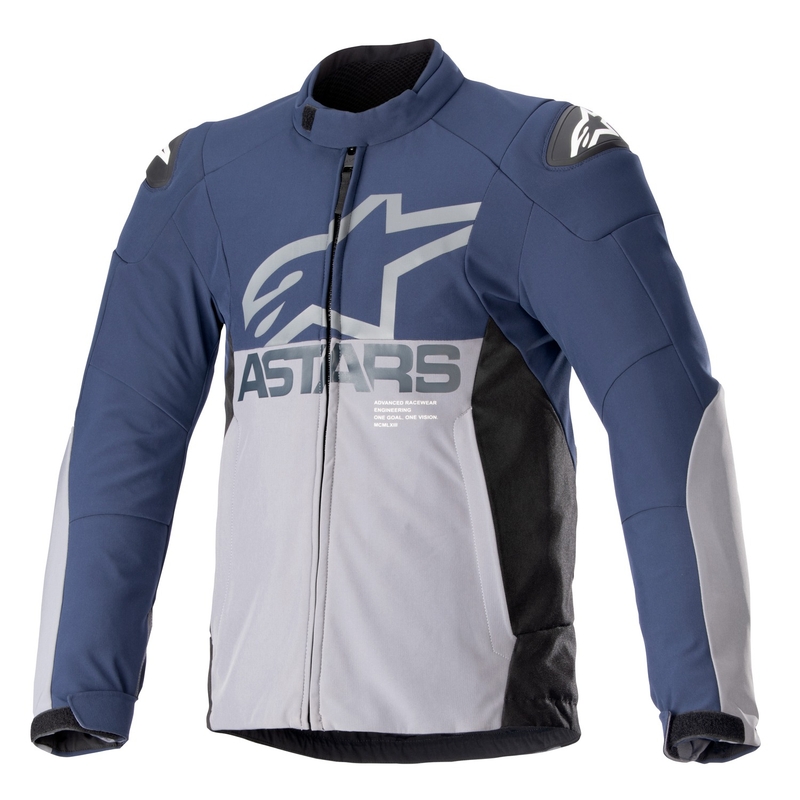 Alpinestars SMX Waterproof motoristična jakna temno modro-siva