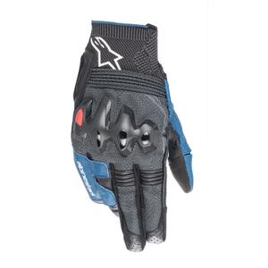 Motoristične rokavice Alpinestars Morph Sport črno-sivo-modro-rdeče