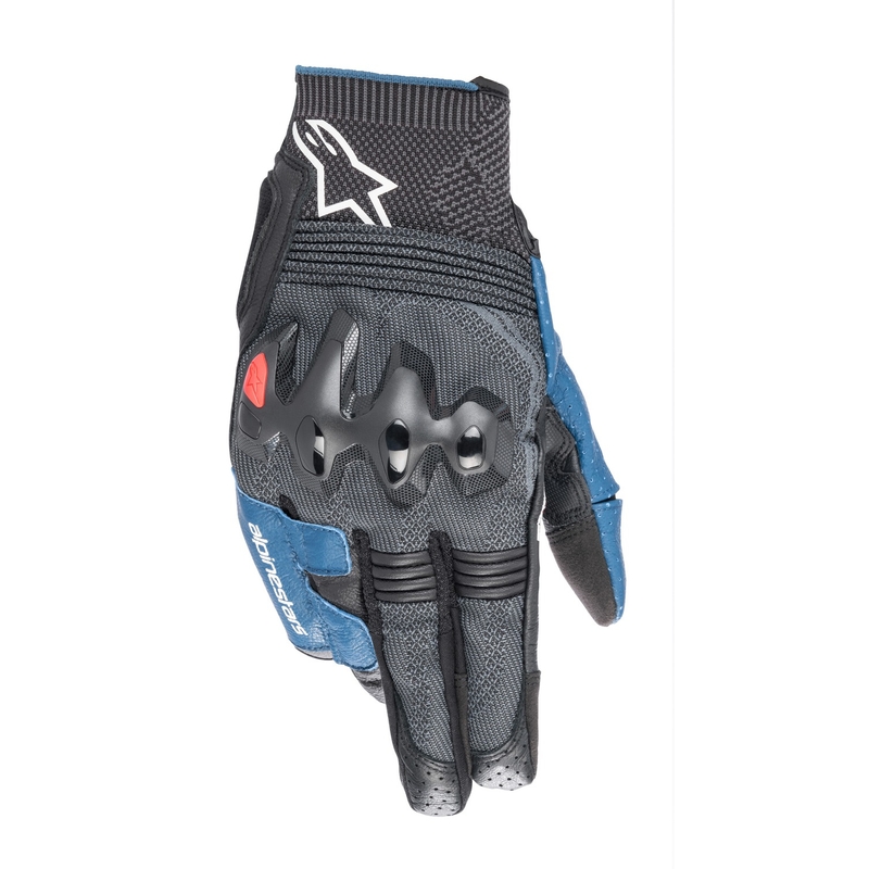 Motoristične rokavice Alpinestars Morph Sport črno-sivo-modro-rdeče