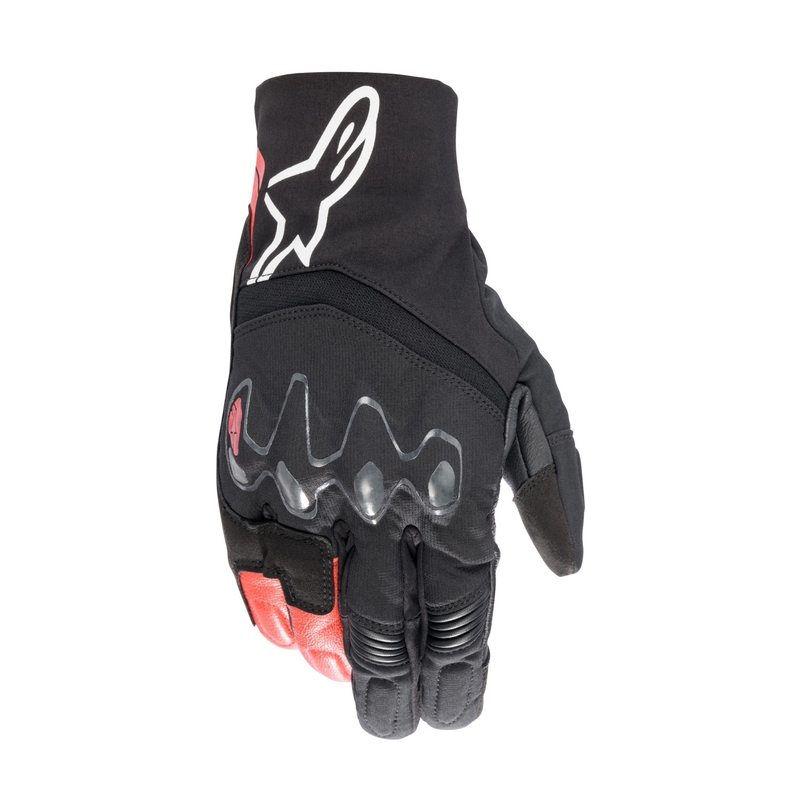 Motoristične rokavice Alpinestars Hyde XT Drystar črno-rdeče
