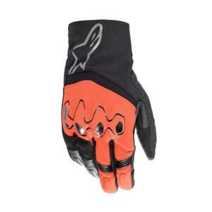 Motoristične rokavice Alpinestars Hyde XT Drystar fluo rdeče-črne