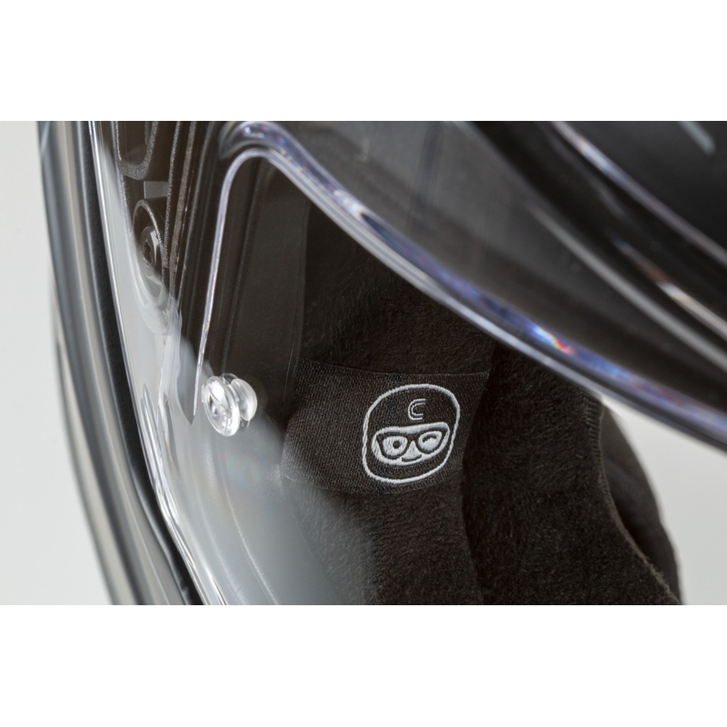 Motoristična čelada na preklop Cassida Modulo 2.1 Compass mat modra biserno-črno-rdeča