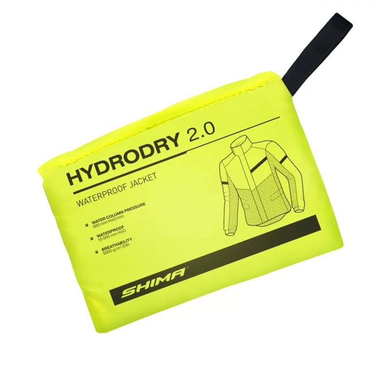 Vodoodporna jakna Shima Hydrodry 2.0 črno-fluo rumena