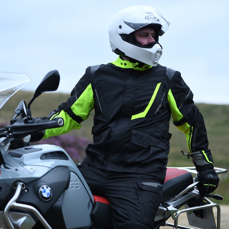 Črne motoristične hlače Oxford Montreal 4.0 DRY2DRY™