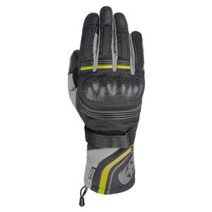 Motoristične rokavice Oxford Montreal 4.0 DRY2DRY™ Black-Grey-Fluo Yellow