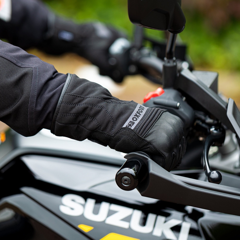 Ženske motoristične rokavice Oxford Calgary 2.0 črne
