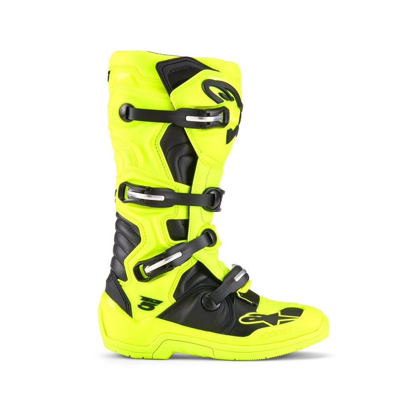Moto škornji Alpinestars Tech 5 fluo rumeno-črni