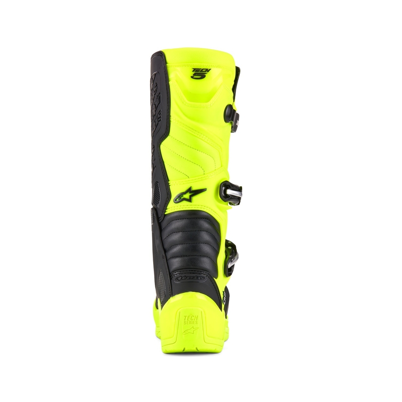 Moto škornji Alpinestars Tech 5 fluo rumeno-črni