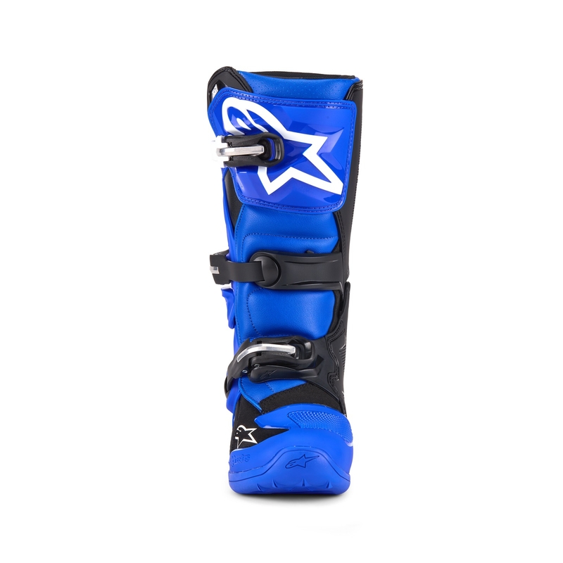 Otroški motoristični škornji Alpinestars Tech 7 S modro-belo-črni