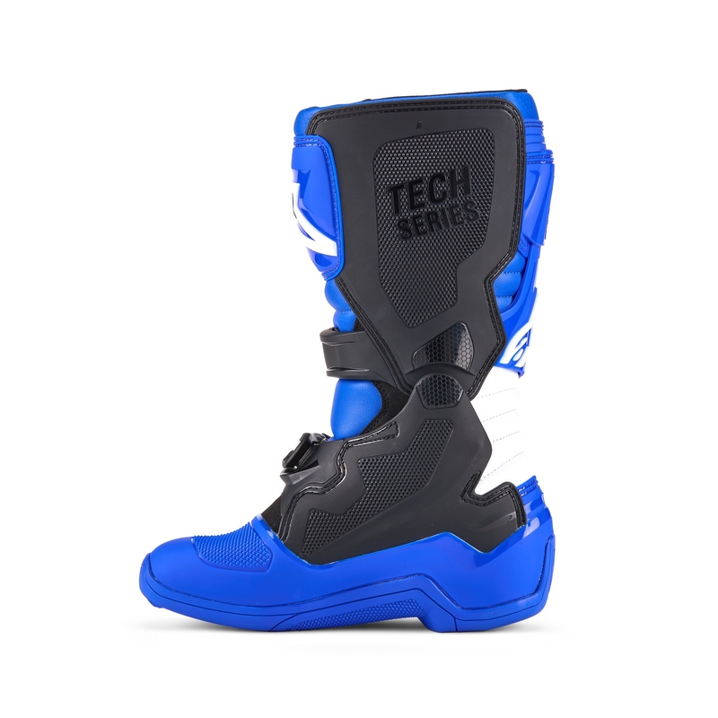 Otroški motoristični škornji Alpinestars Tech 7 S modro-belo-črni