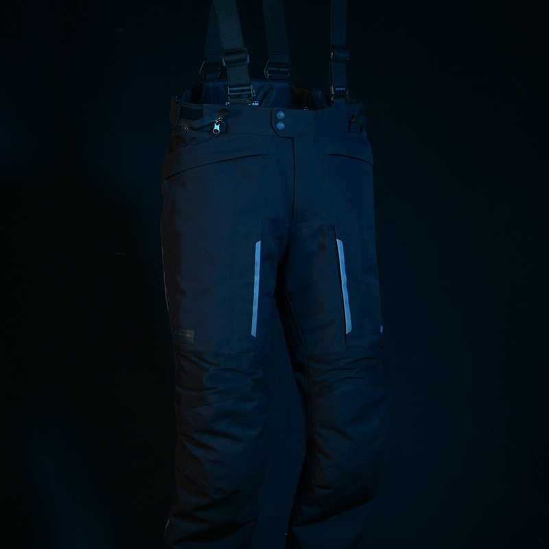 Črne kratke motoristične hlače Oxford Advanced Hinterland DRY2DRY™