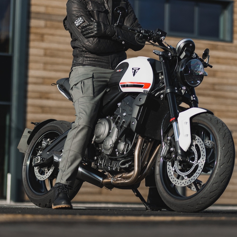 Oxford Original Approved Cargo AA kaki motoristične hlače