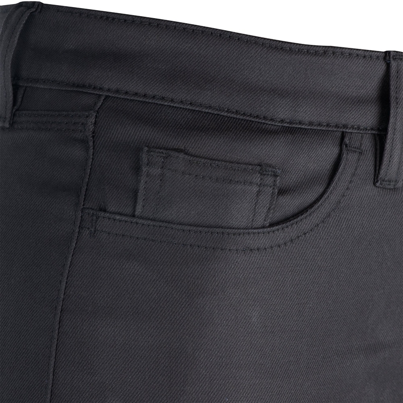 Ženske motoristične kavbojke Oxford Original Approved Waxed Jeggins AA Black