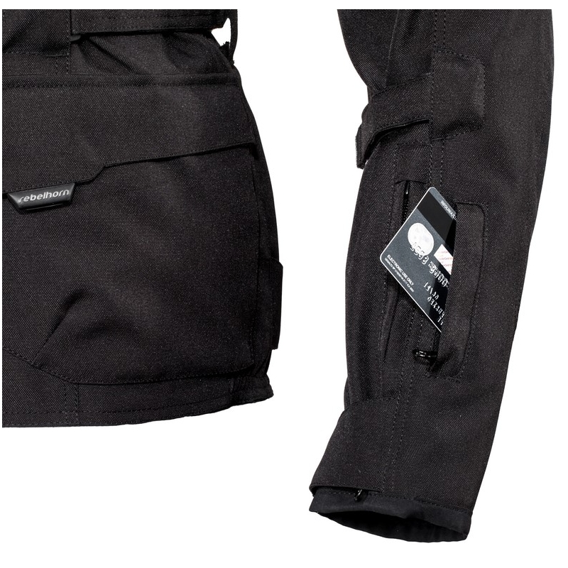 Moto jakna Rebelhorn Hiker II black razprodaja