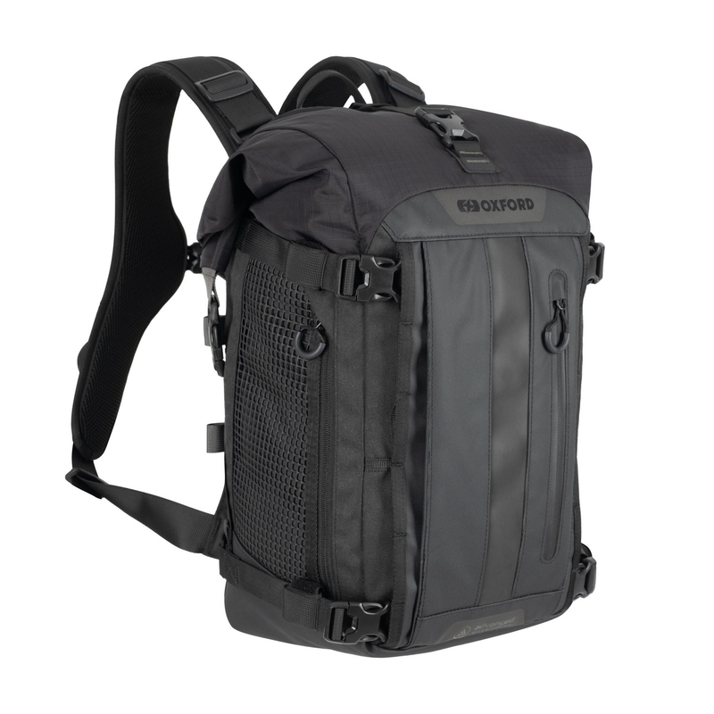 Motoristična torba Oxford Atlas B-20 Advanced Backpack 20 l črna