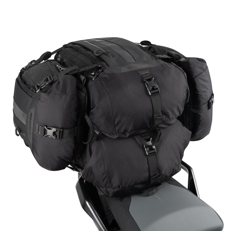 Motoristična torba Oxford Atlas B-20 Advanced Backpack 20 l siva