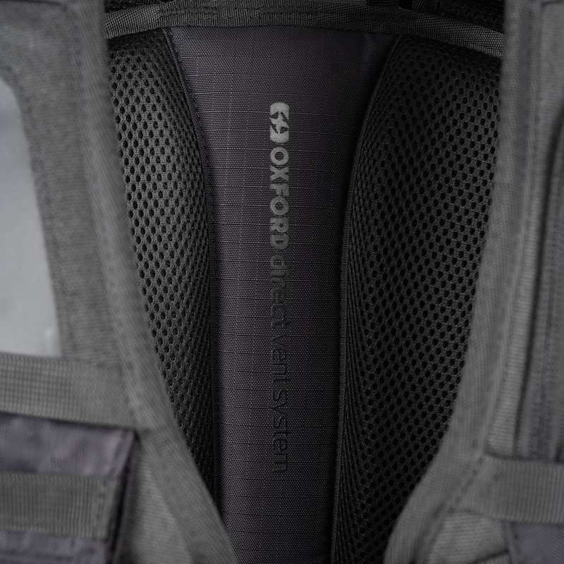 Motoristična torba Oxford Atlas B-20 Advanced Backpack 20 l siva