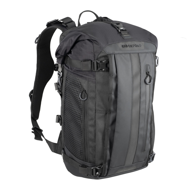 Motoristična torba Oxford Atlas B-30 Advanced Backpack 30 l siva