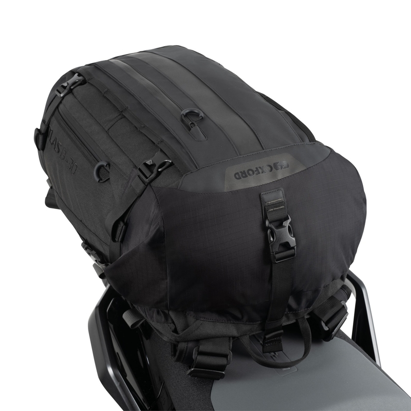 Motoristična torba Oxford Atlas B-30 Advanced Backpack 30 l siva