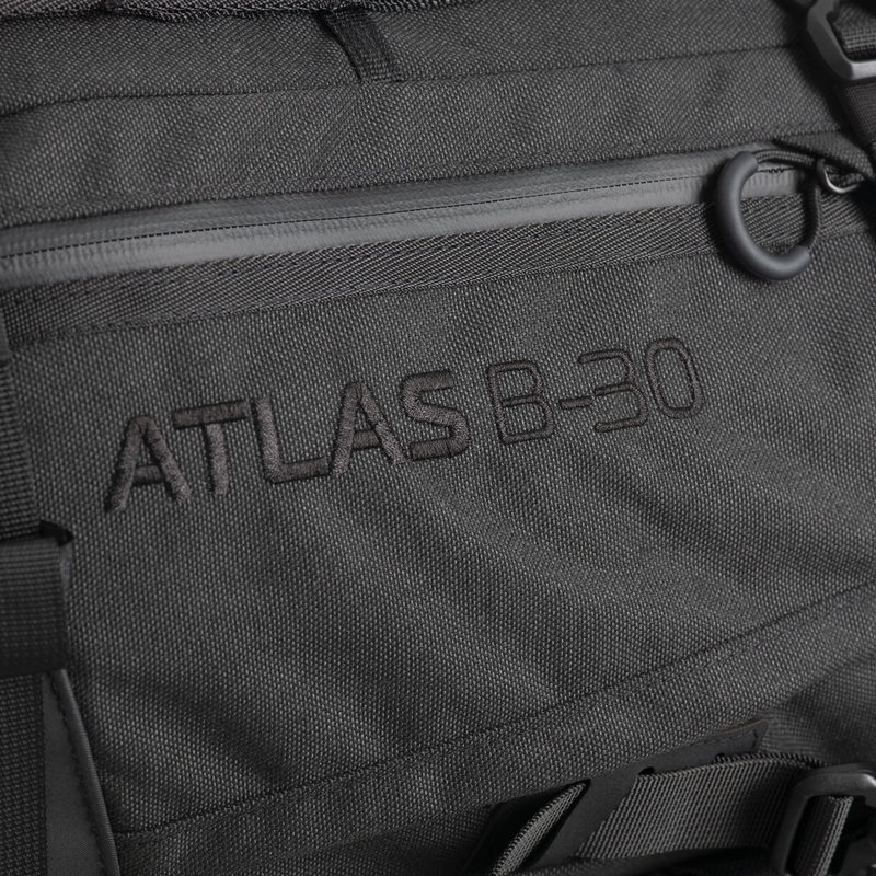 Motoristična torba Oxford Atlas B-30 Advanced Backpack 30 l siva
