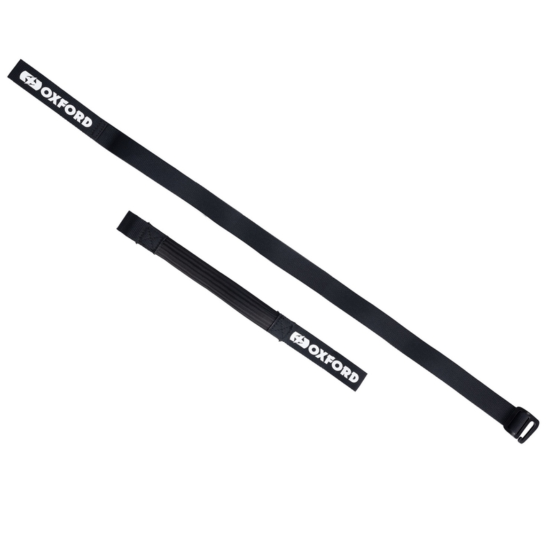 Trakovi za prtljago Oxford Atlas G-Hook 2 kosa črni 26mm x 2m