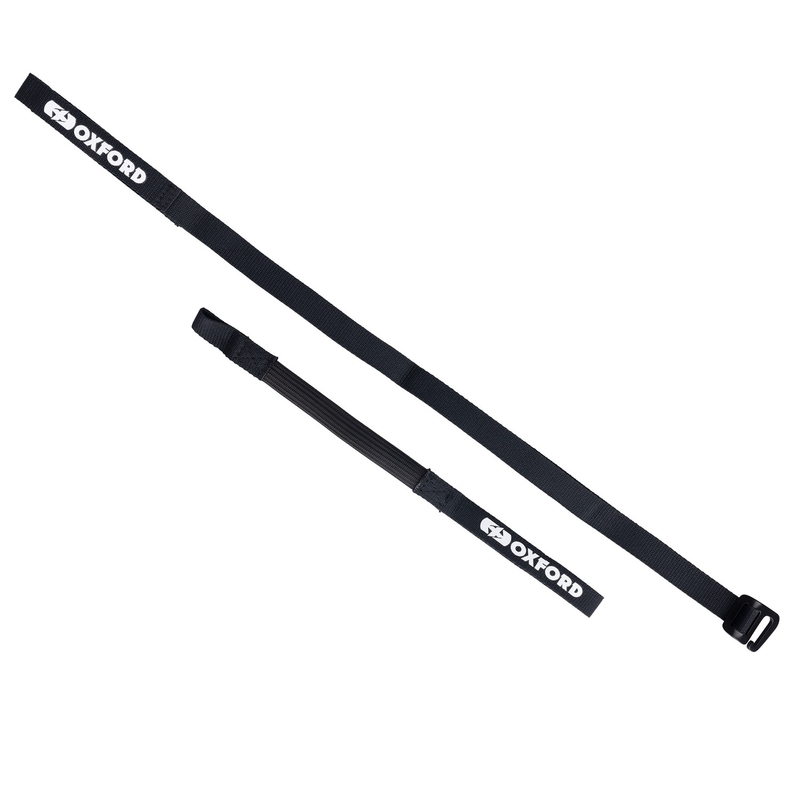 Trakovi za prtljago Oxford Atlas G-Hook 2 kosa črni 17 mm x 2 m