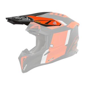 Vizir za čelado Airoh Aviator Glory mat oranžen
