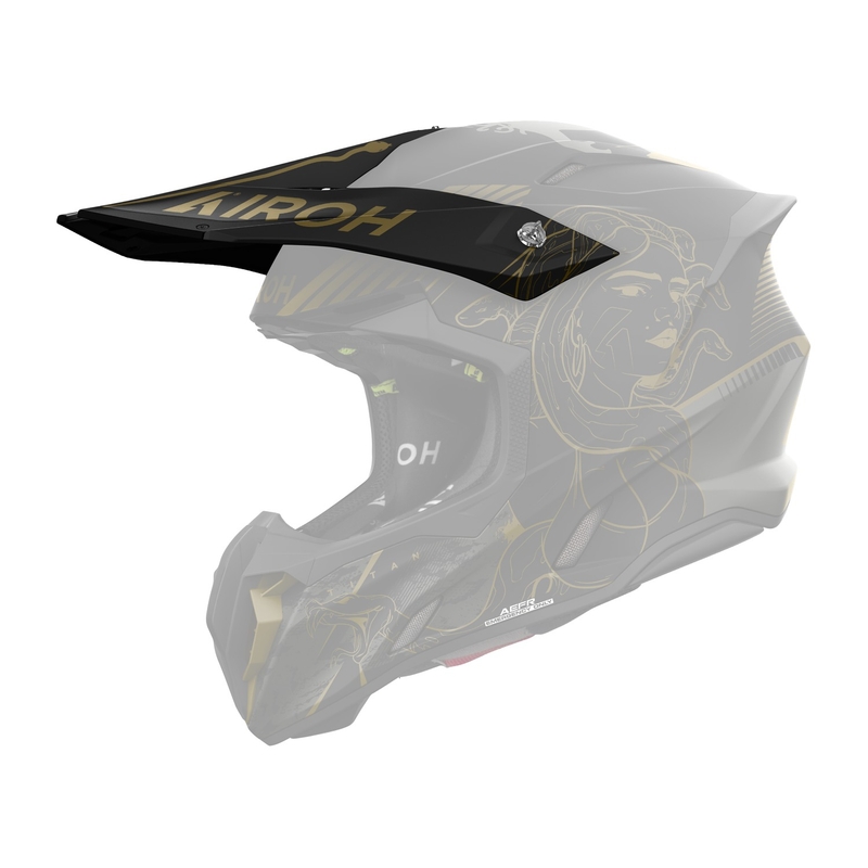 Vizir za čelado Airoh Twist 3 Titan mat