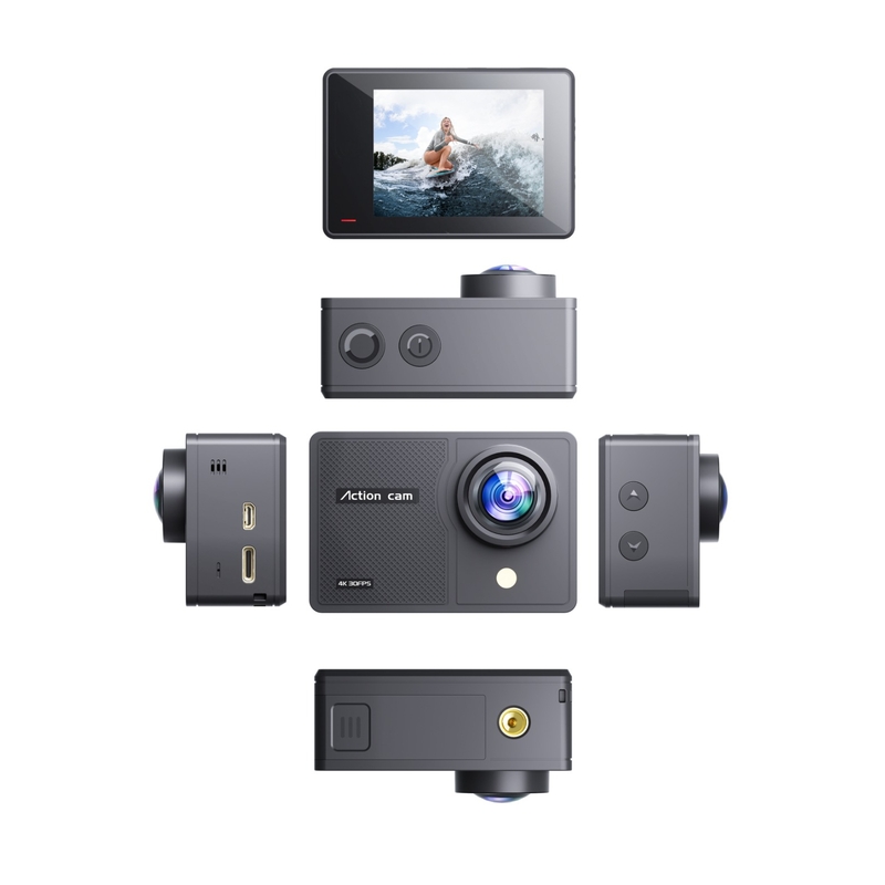Zunanja kamera MaxTo Action Cam 4k