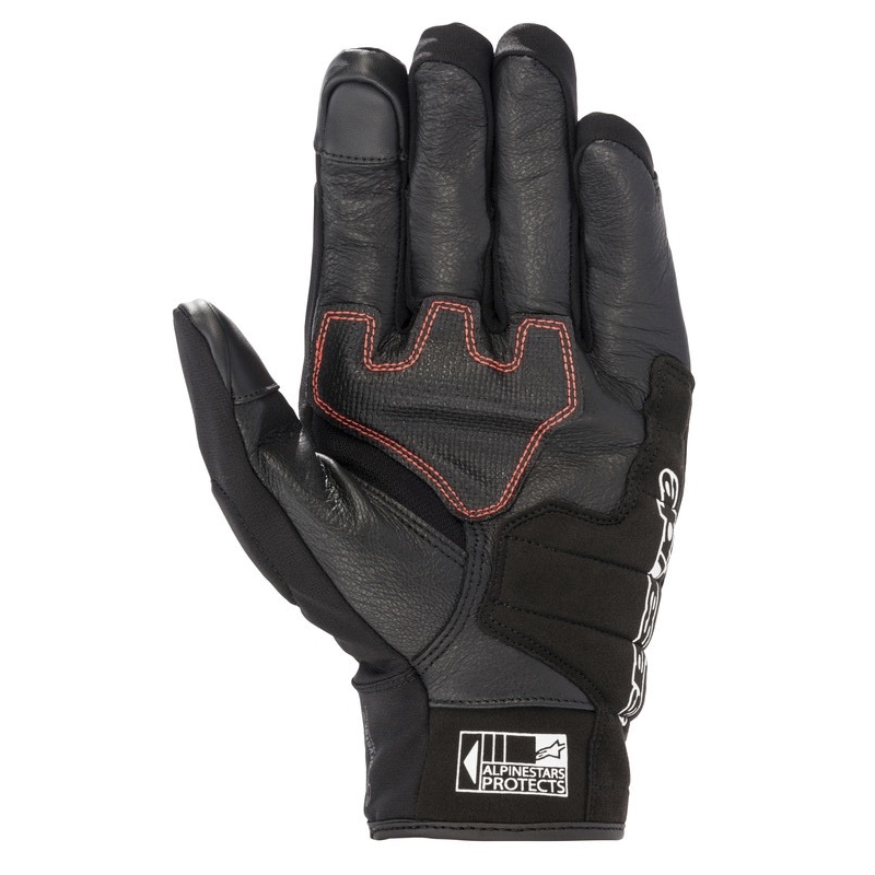 Alpinestars SMX Z Drystar Honda motoristične rokavice svetlo sivo-črno-modro-rdeče