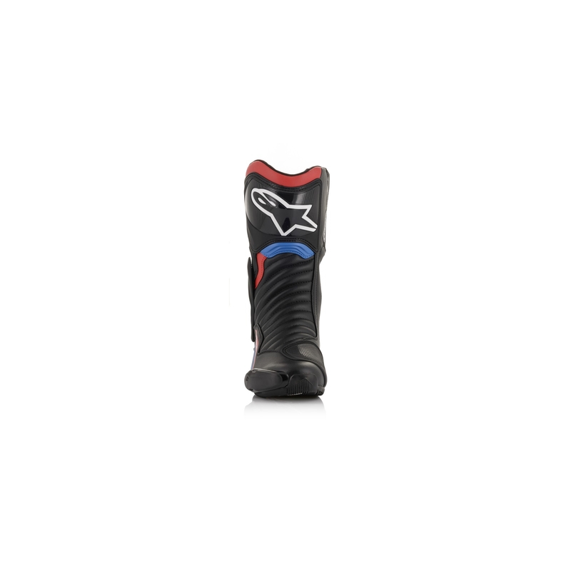 Motoristični škornji Alpinestars S-MX 6 Honda kolekcija črno-rdeče-modro-beli