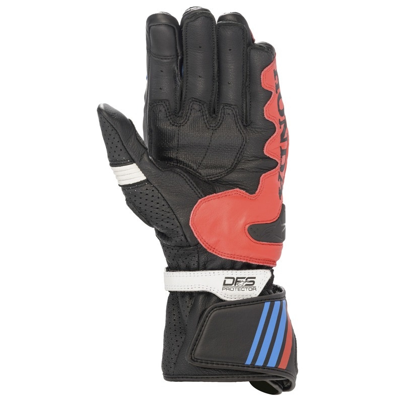 Motoristične rokavice Alpinestars GP Plus R 2 Honda kolekcija črno-rdeče-modre