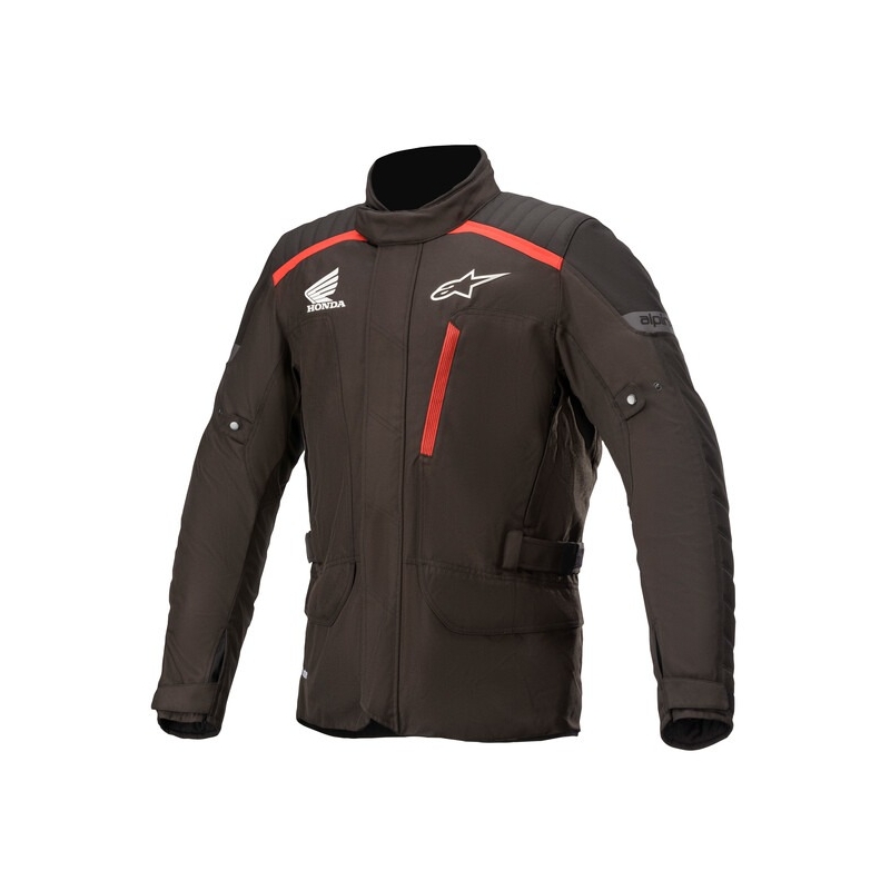 Motoristična jakna Alpinestars Gravity Drystar Honda kolekcija črno-rdeča