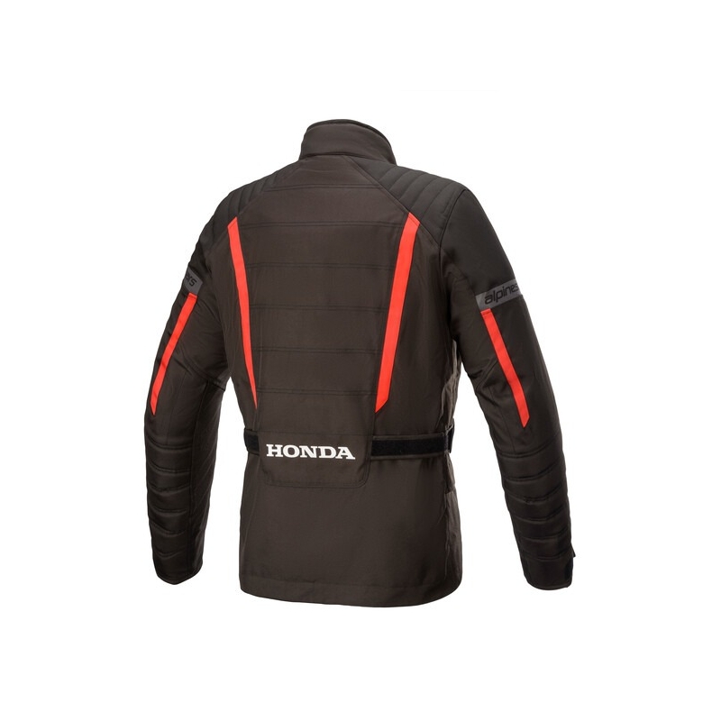 Motoristična jakna Alpinestars Gravity Drystar Honda kolekcija črno-rdeča