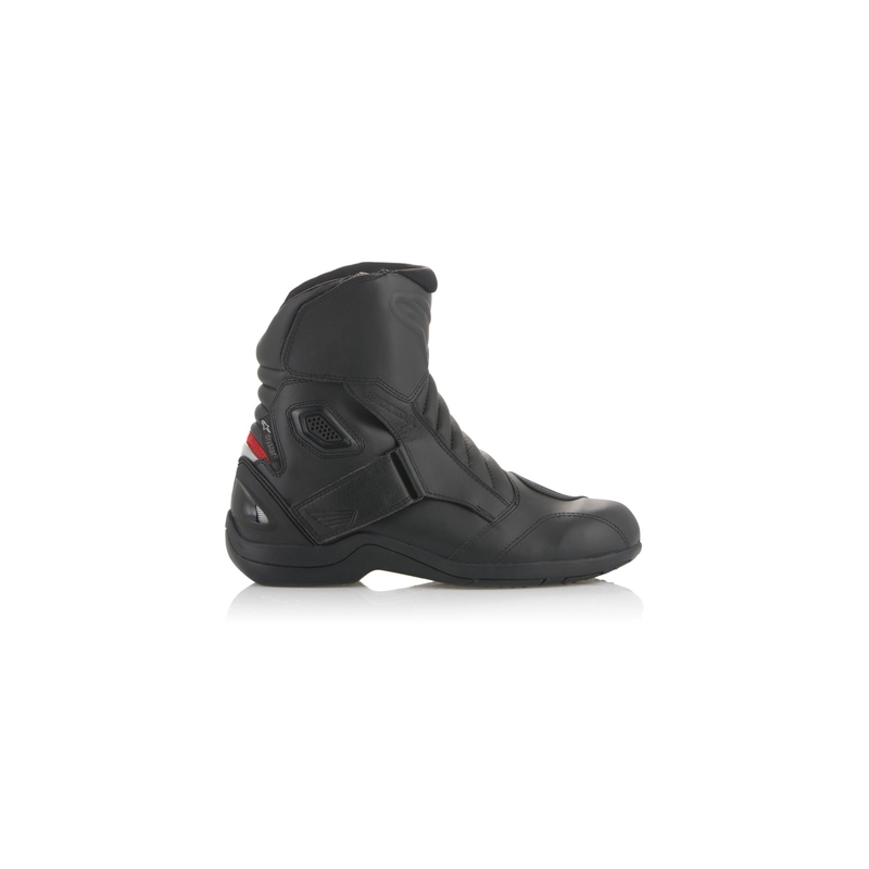 Motoristični škornji Alpinestars New Land Drystar Honda Collection črno-rdeči