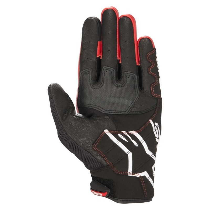 Motoristične rokavice Alpinestars SMX-2 Air Carbon Honda Collection črno-rdeče
