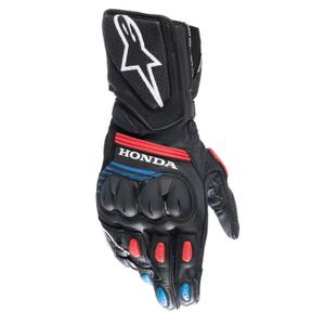 Motoristične rokavice Alpinestars SP-8 Honda Collection 2025 črno-rdeče-modre