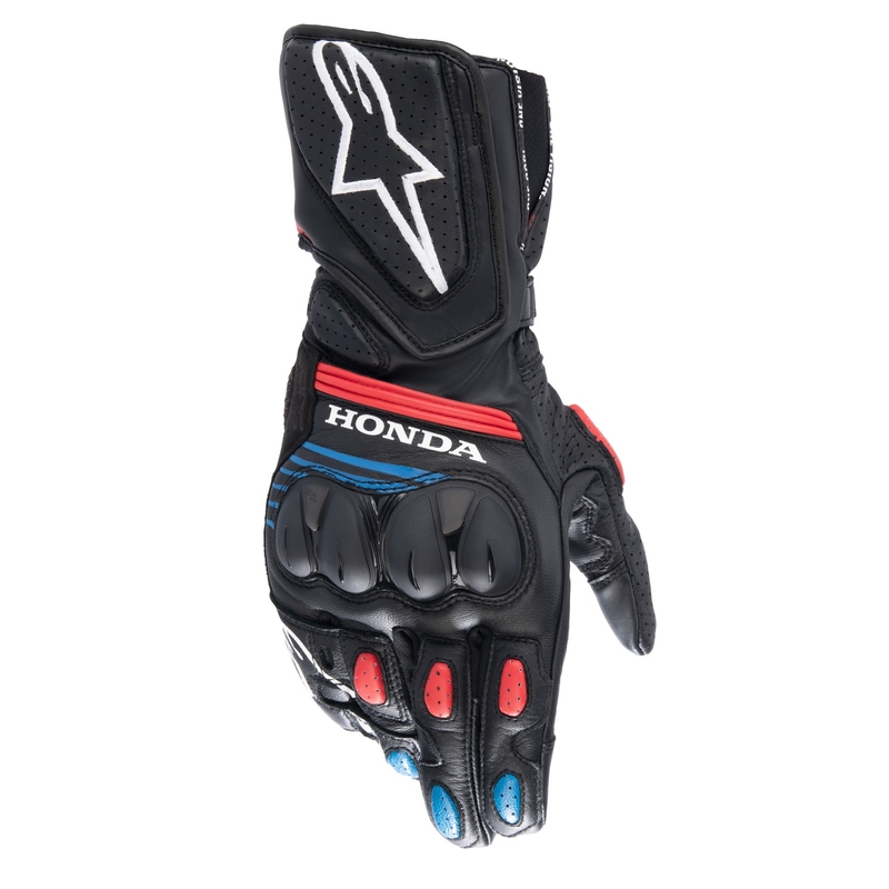 Moto rokavice Alpinestars SP-8 Honda črno-rdeče-modre